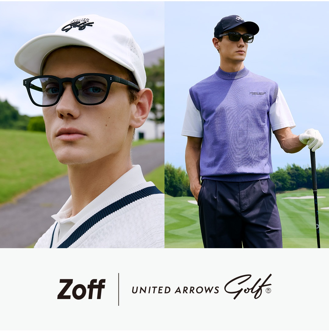 ゴルフシーンに最適！「Zoff」×「UNITED ARROWS GOLF」コラボレーションサングラス第2弾が登場！ | Zoff | ショップブログ  | 津田沼ビート | Tsudanuma Viit公式サイト