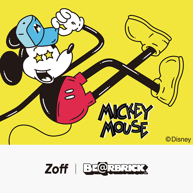 Zoff｜MICKEY MOUSE BE@RBRICK | Zoff | ショップブログ