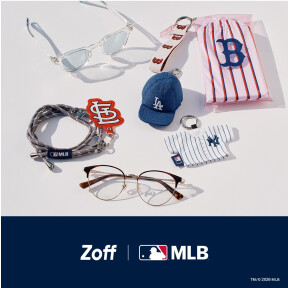 MLBと国内アイウェアブランドによる初のコラボレーションコレクション