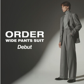 【2026.10 DEBUT｜WIDE PANTS SUIT ORDER】